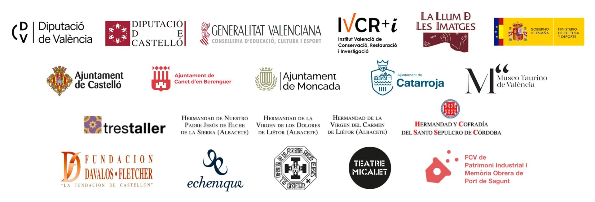 Logos entidades Alitea Restauración